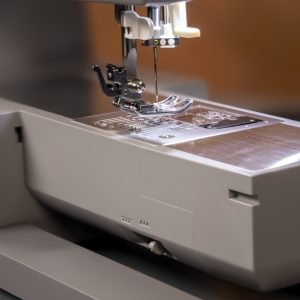Máquina de coser singer digital HD6605C semi industrial.